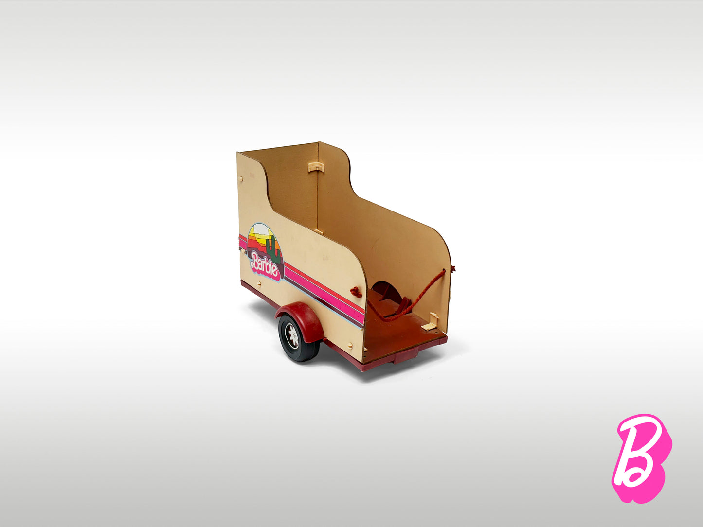 1973 Barbie® Travelin’ Trailer Off-Road Vehicle and Horse Trailer